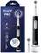 Brosse à dents électrique Oral-B PRO Series 1, noire, avec emballage. Comprend une tête de brosse supplémentaire 'Sensitive Clean'.