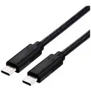VALUE Câble USB4 Gen2x2, C–C, M/M, 4K UHD-1, 20Gbit/s, 100W, noir, 2 m