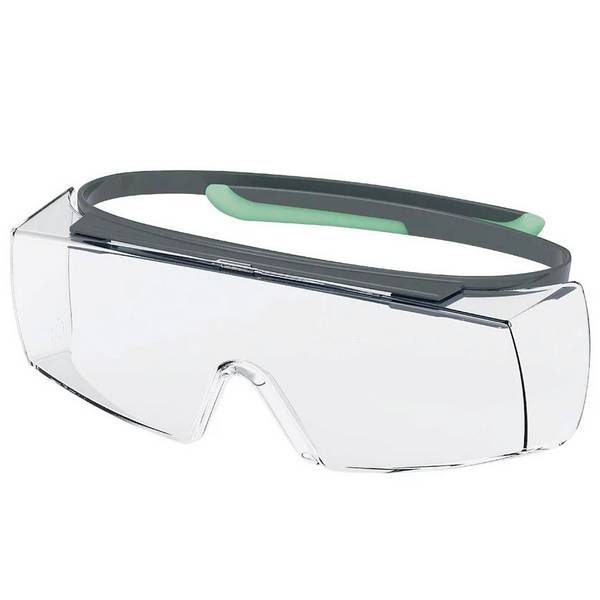 uvex super OTG planet 9169295 Lunettes de protection avec protection UV gris, vert EN 166:2001