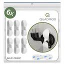 Quadrios 23CA247 Support de câble autocollant 23CA247 Ø du faisceau (serré)=8 mm blanc 6 pc(s)