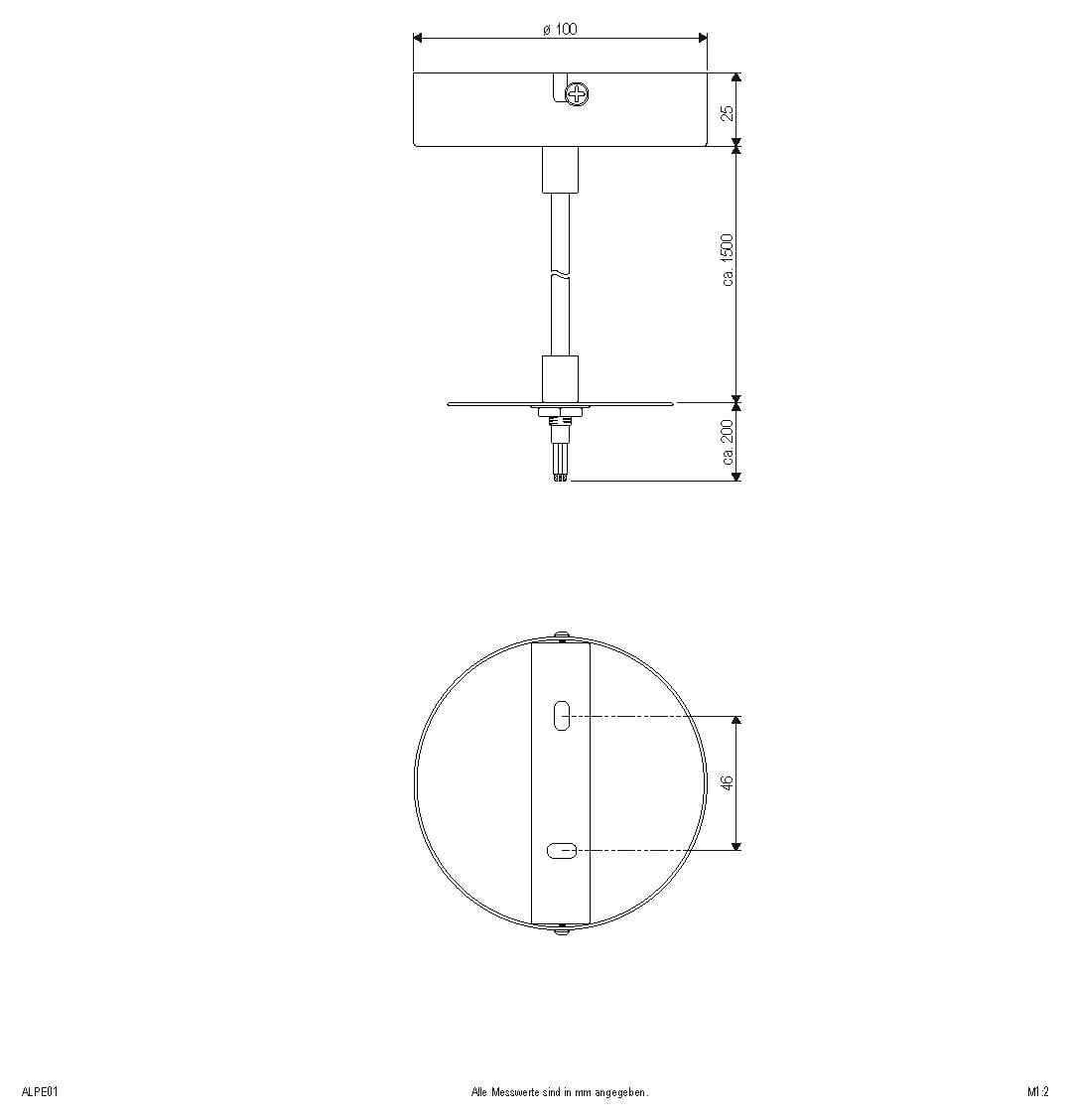 Dessin technique d'un composant électrique rectangulaire EVN MSLK 14 avec des dimensions étiquetées en millimètres, incluant la largeur 50, la hauteur 38,5, et l'espacement des connecteurs.