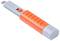 Coupe-câble en plastique gris et orange avec curseur, utilisé pour dénuder les câbles ou les fils.