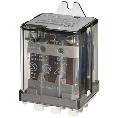 Protecteur avec boîtier transparent sur lequel sont imprimées des spécifications techniques. Adapté pour les commandes électriques.