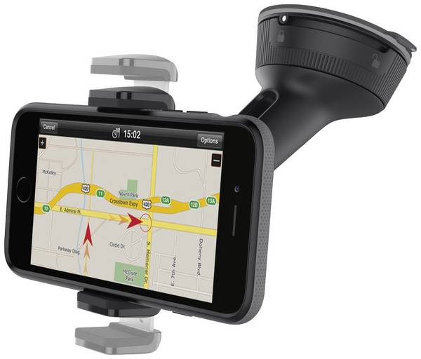 Support voiture Ventouse Tableau de bord ou Pare-brise Rotatif 360°