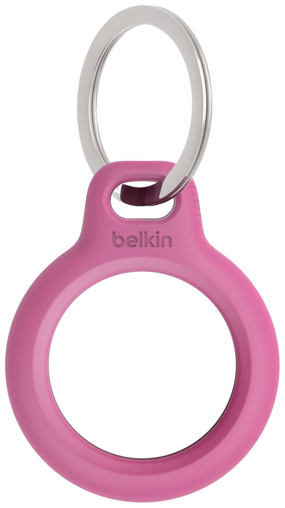 BELKIN Airtag Protection avec porte-clés Rose-1