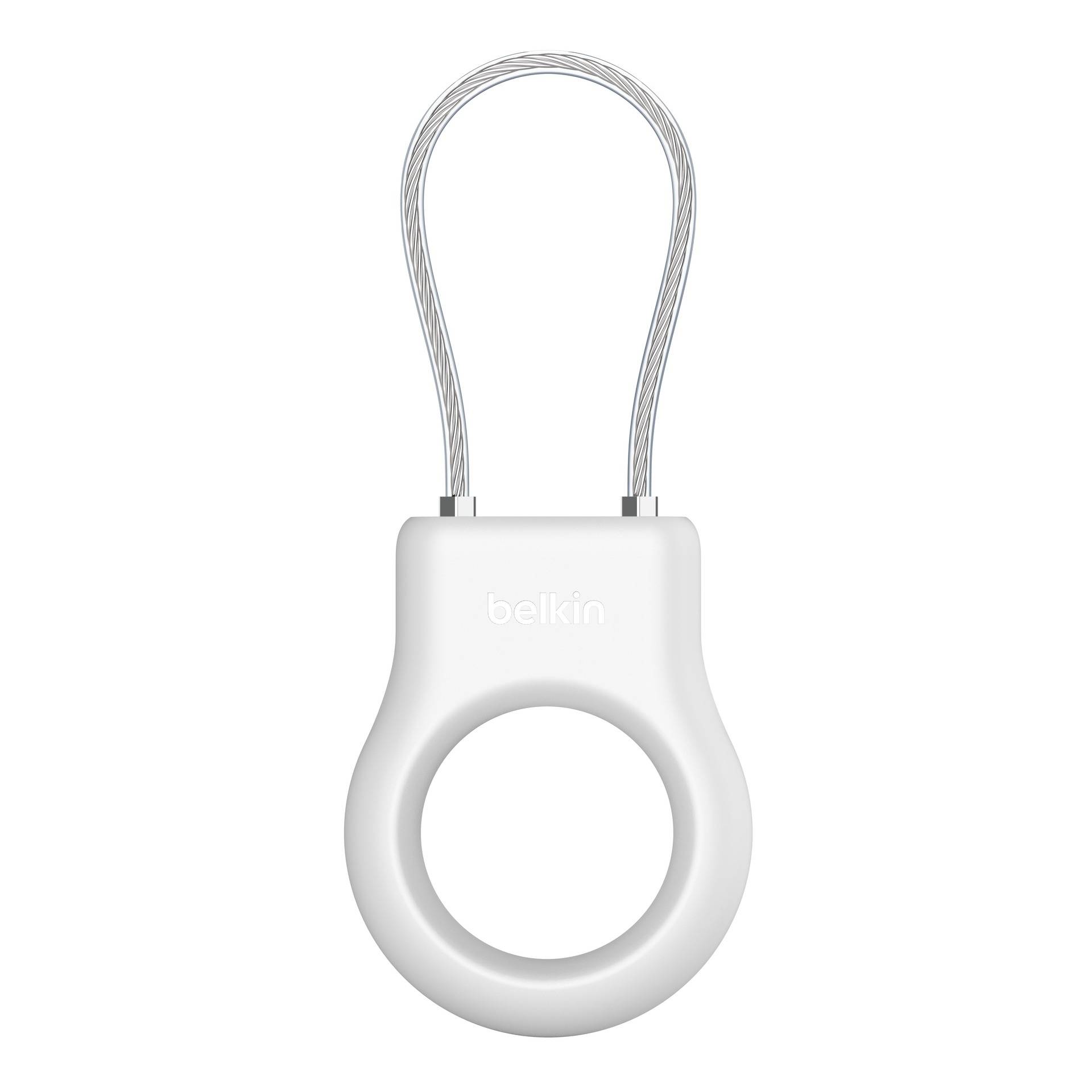 BELKIN Secure Holder with Wire Cable for AirTag White-2