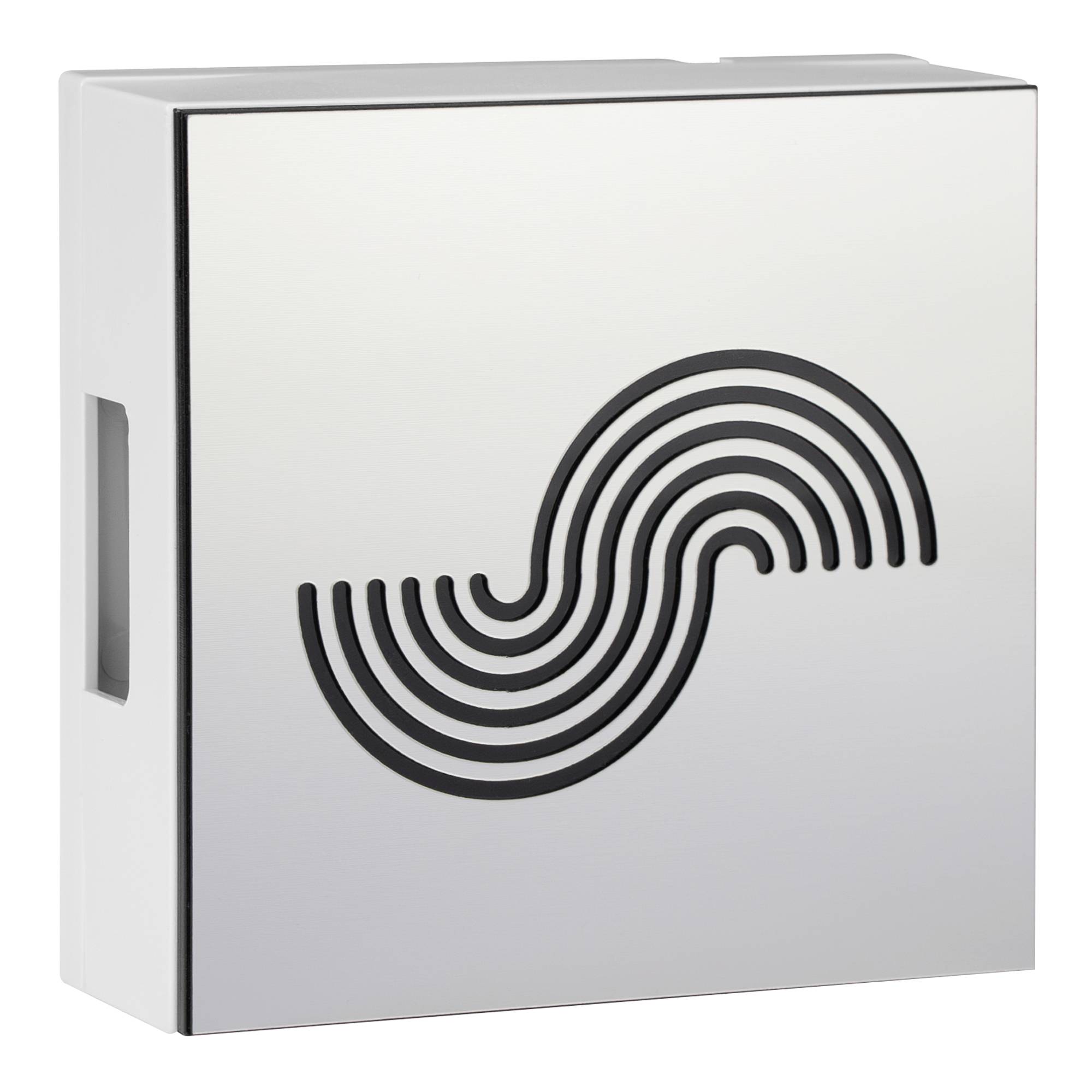 Grothe 46003 Gong 80 dBA blanc, acier inoxydable
