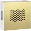 Grothe 46022 Gong 80 dBA blanc, laiton