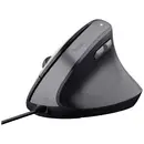 Trust Bayo II Souris ergonomique USB noir 6 Boutons 800 dpi, 1200 dpi, 1600 dpi, 2400 dpi ergonomique, Touches à frappe