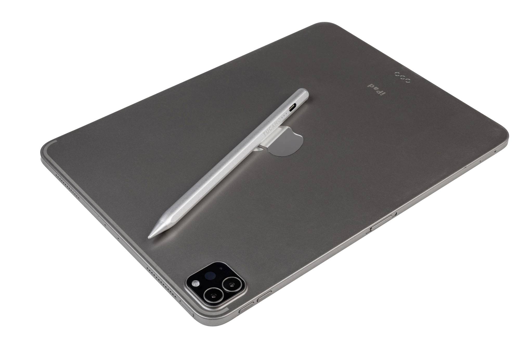 Tucano, Stylus, stylet pour tous les iPads, Argent-5
