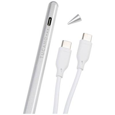 Tucano, Stylus, stylet pour tous les iPads, Argent-4
