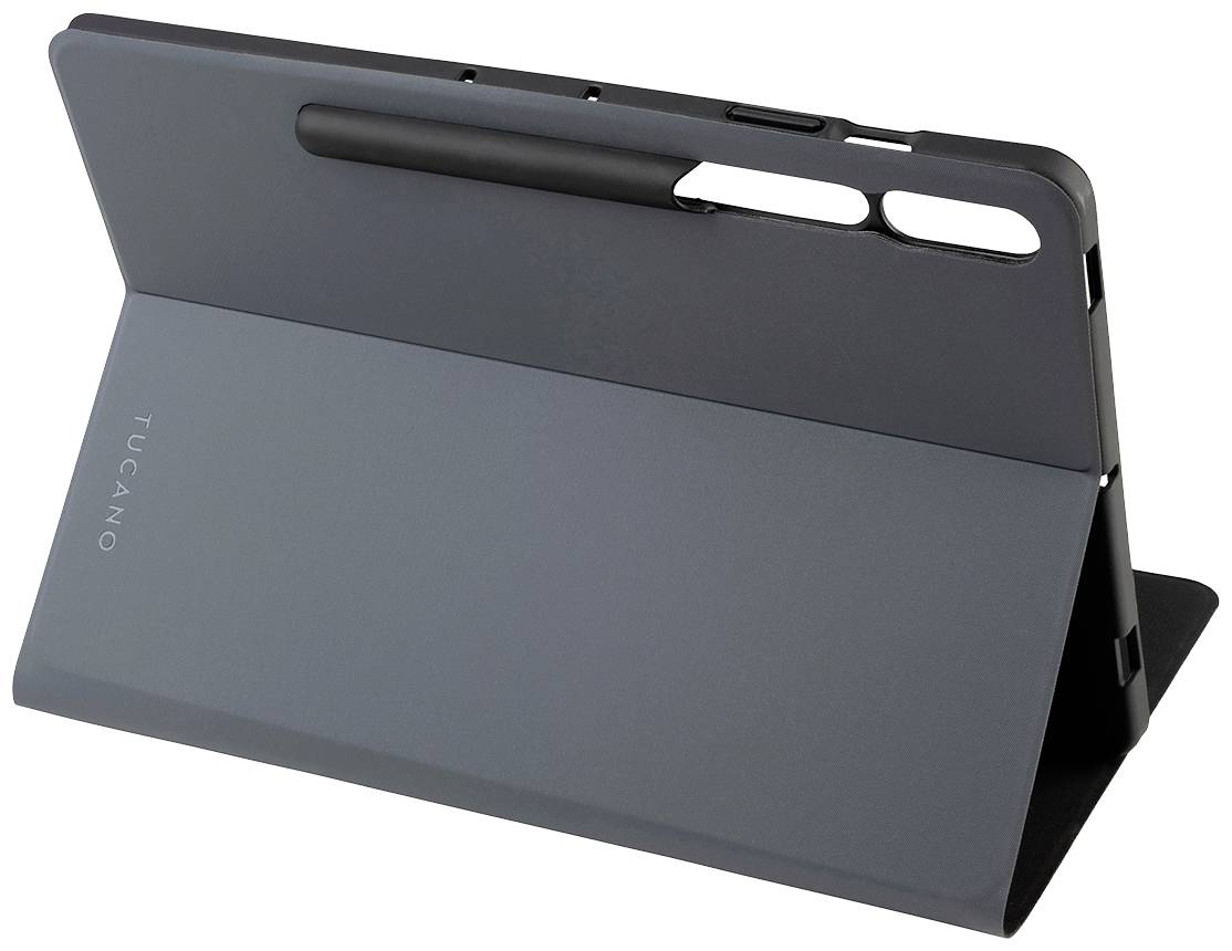 Tucano Gala Tablet Case Etui pour tablette Samsung Galaxy Tab S9+ 31,5 cm (12,4") Book Cover gris foncé-3