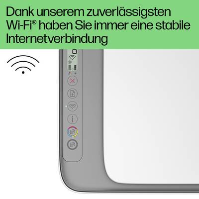 Wi-Fi® et symboles sur l'image d'un appareil. Texte en haut : « Grâce à notre Wi-Fi® le plus fiable, vous bénéficiez toujours d'une connexion internet stable ».