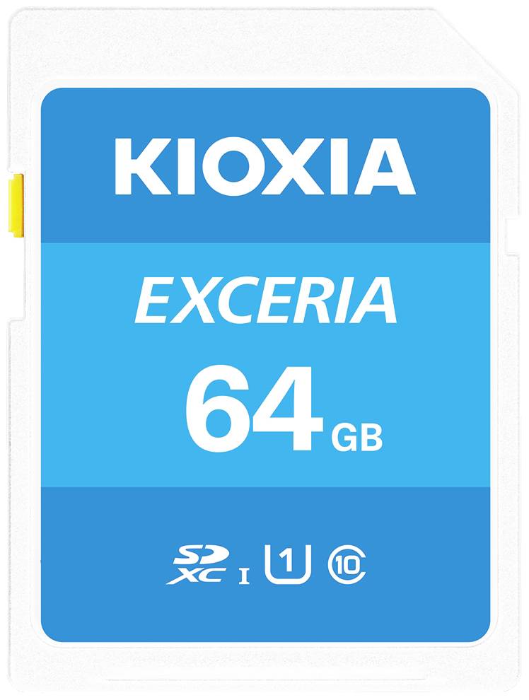 Kioxia EXCERIA Carte SDXC 64 GB UHS-I résistant aux rayons x
