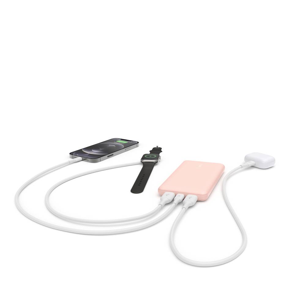 Belkin Batterie Powerbank (batterie supplémentaire) 10000 mAh Li-Ion rose-4