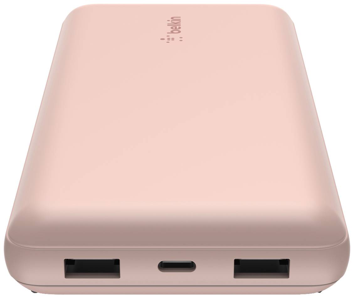 Belkin Batterie Powerbank (batterie supplémentaire) 20000 mAh Li-Ion rose-1
