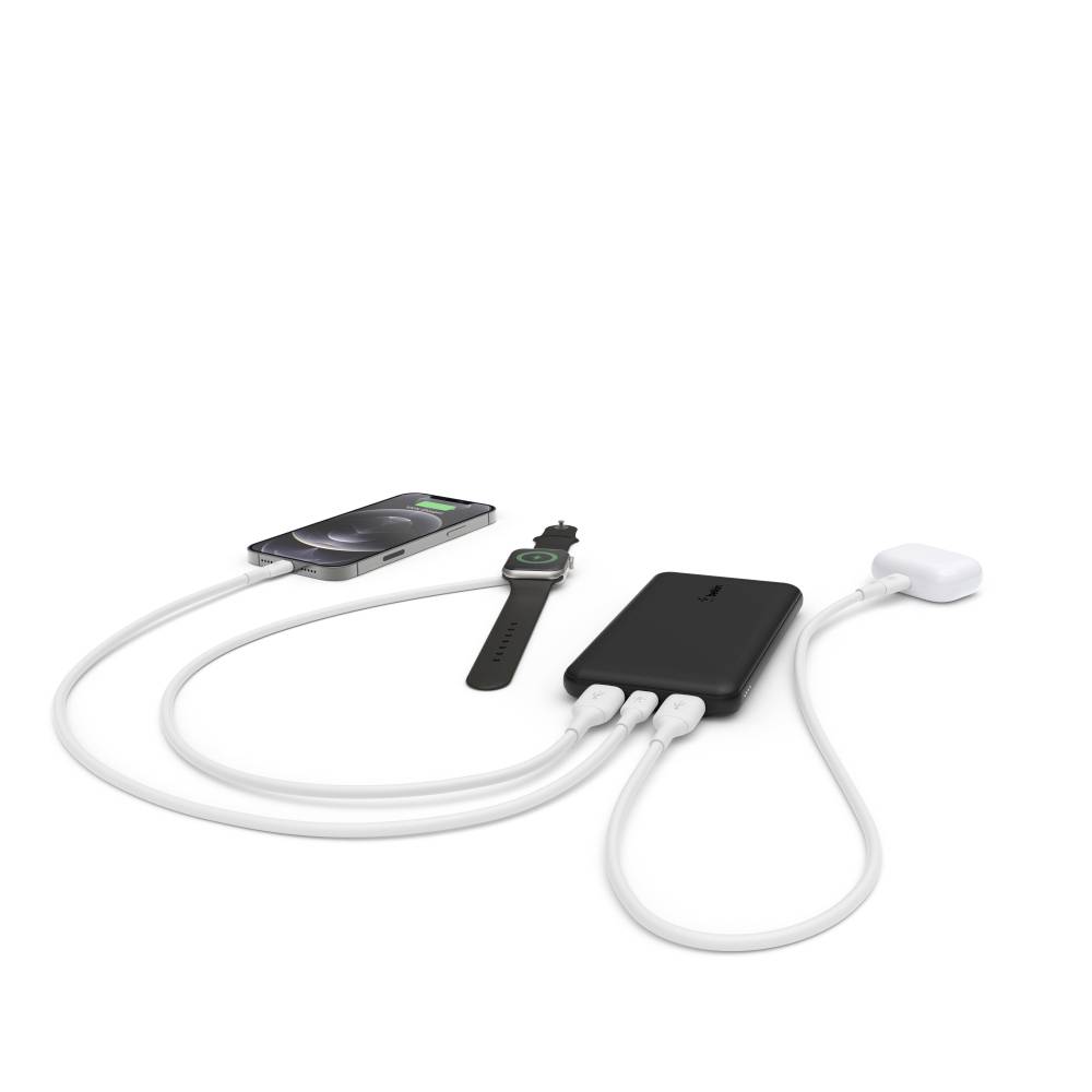 Belkin Batterie Powerbank (batterie supplémentaire) 10000 mAh Li-Ion noir-5