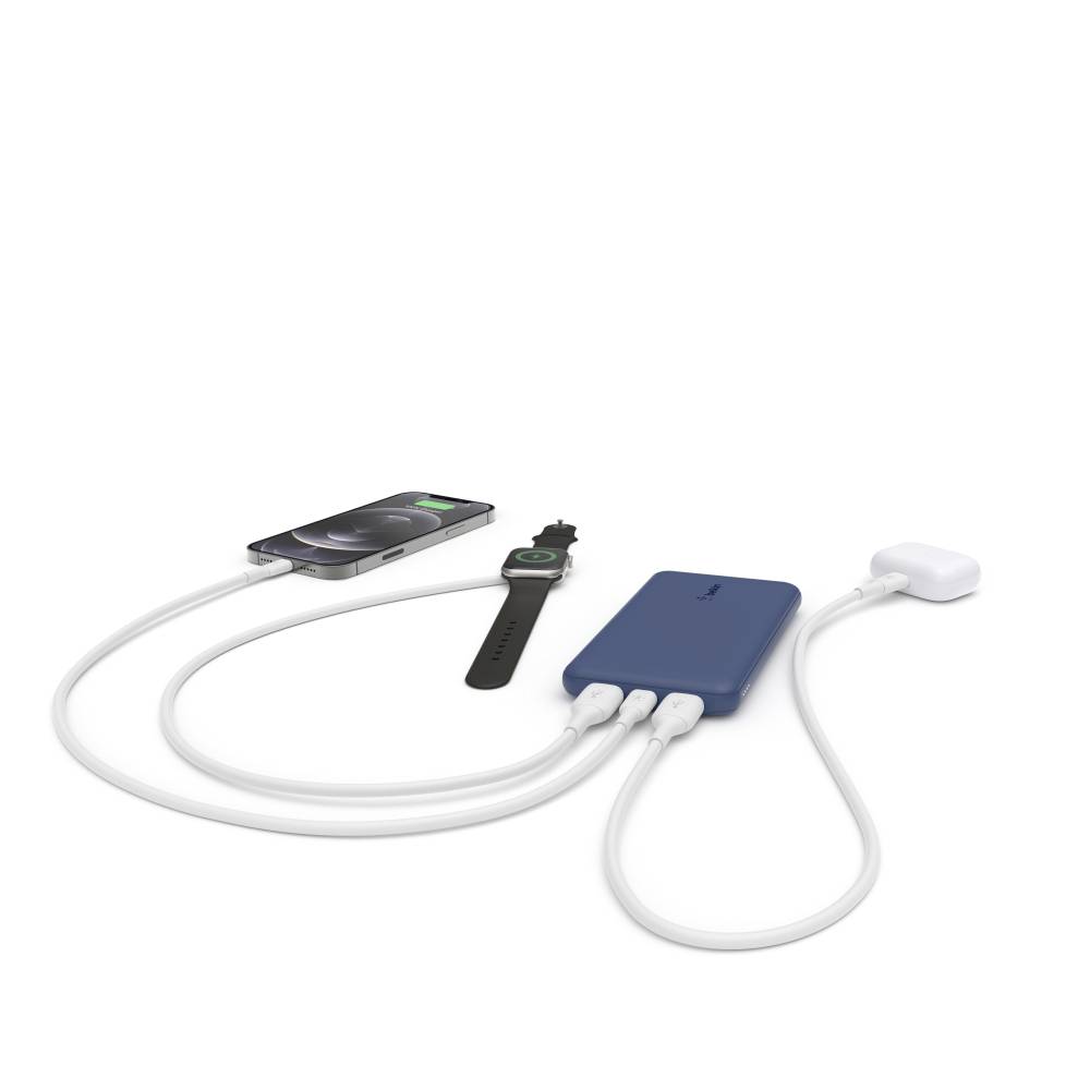 Belkin Batterie Powerbank (batterie supplémentaire) 10000 mAh Li-Ion bleu-4