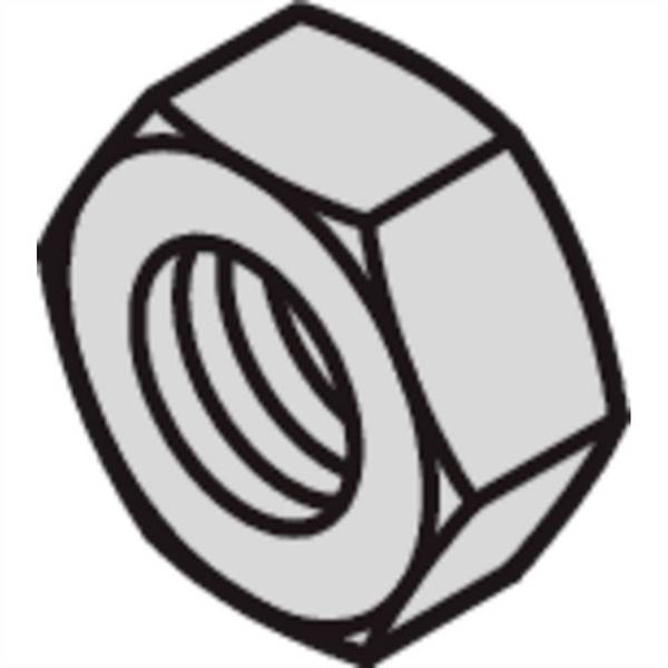 nVent SCHROFF 21100211 Ecrou hexagonal   1 pc(s)