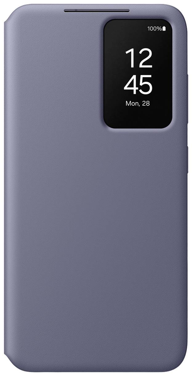 Samsung Smart View Wallet Étui portefeuille Samsung Galaxy S24 violet EF-ZS921CVEGWW-1