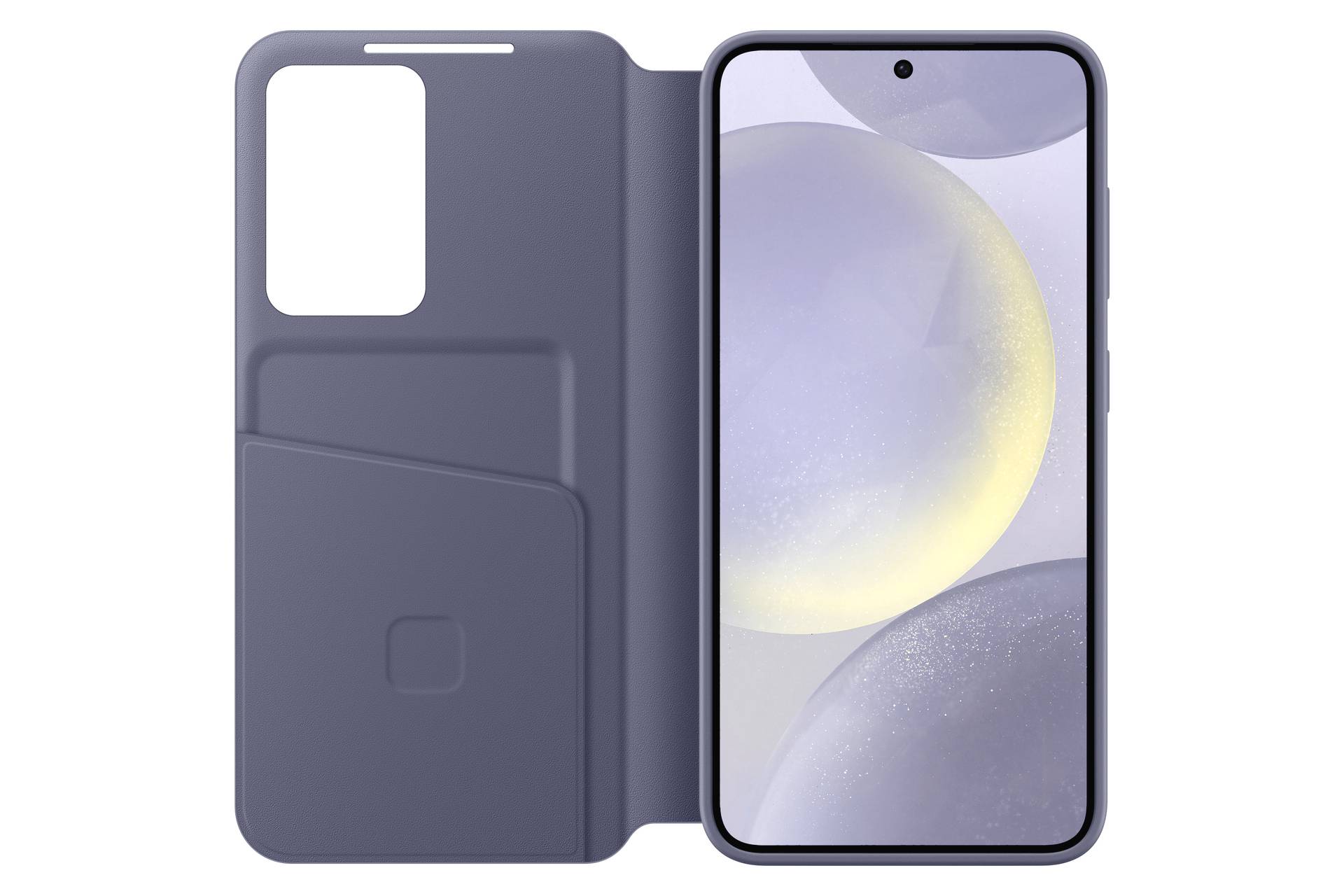 Samsung Smart View Wallet Étui portefeuille Samsung Galaxy S24 violet EF-ZS921CVEGWW-4