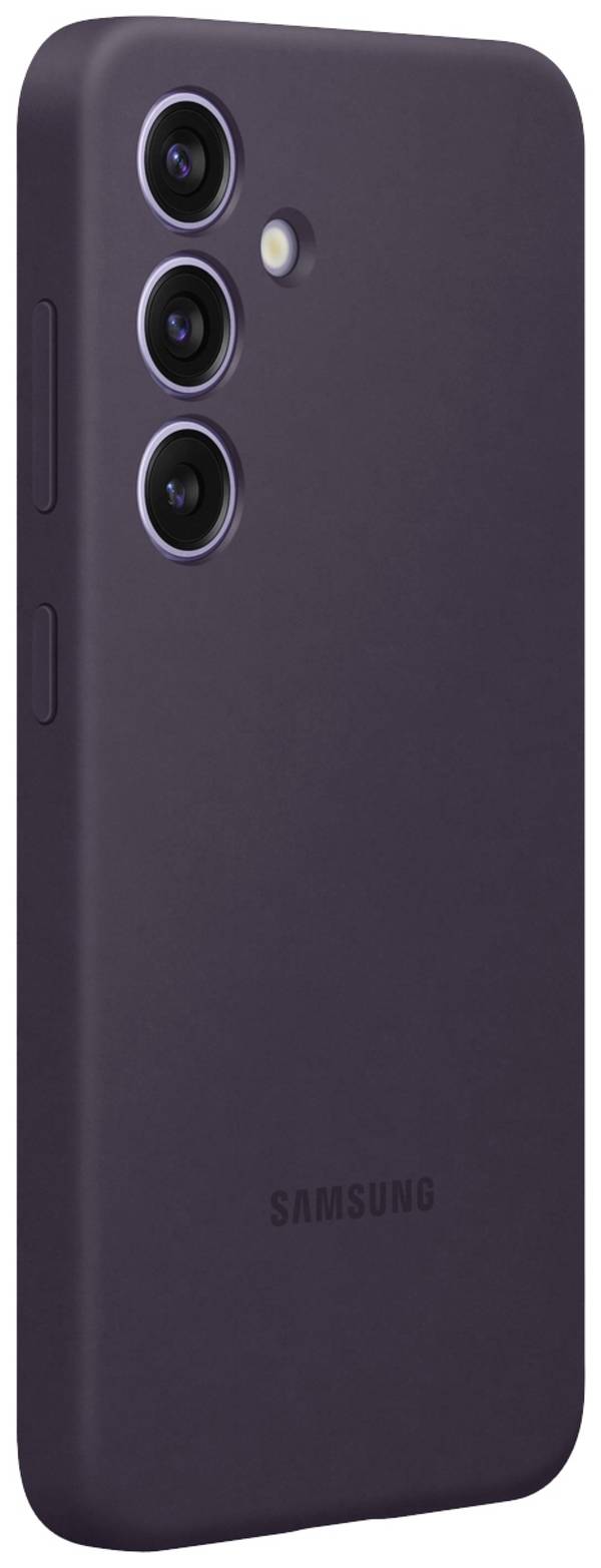 Samsung Silicone Coque arrière Samsung Galaxy S24 lilas résistant aux chocs EF-PS921TEEGWW