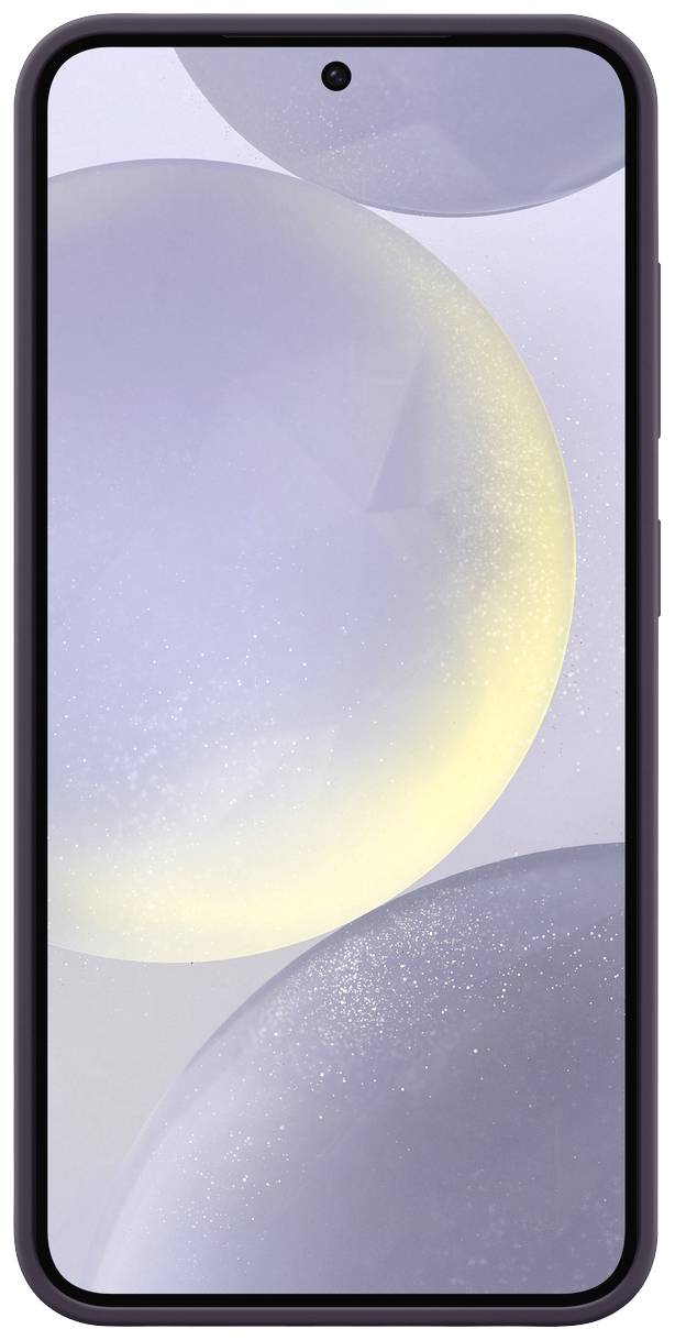 Samsung Silicone Coque arrière Samsung Galaxy S24 lilas résistant aux chocs EF-PS921TEEGWW-3