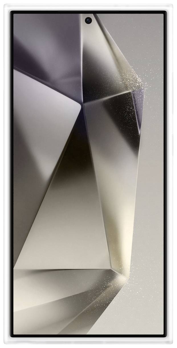 Un motif géométrique et abstrait avec des arêtes facettées dans des tons de gris et de beige.