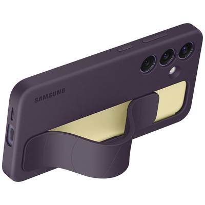Samsung Standing Grip Coque arrière Samsung Galaxy S24 lilas fonction socle