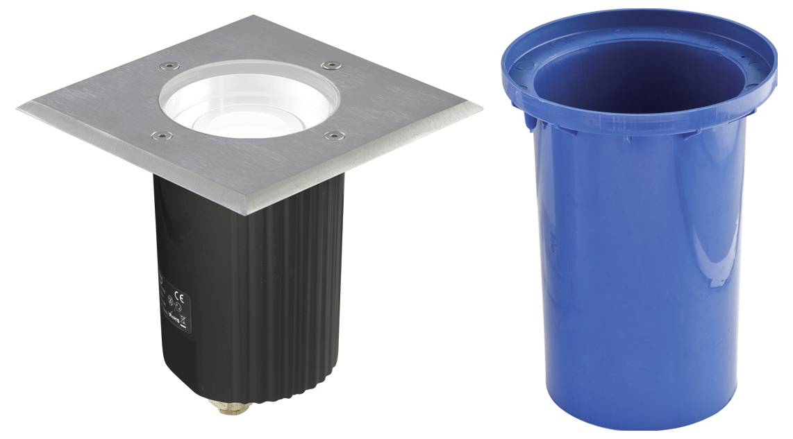 EVN 678435504 678435504 Éclairage encastré dans le sol GU10 LED-1