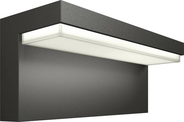 Philips LED Bustan 8720169257252 Applique LED extérieure LED LED intégrée 3.8 W anthracite