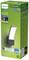 Applique murale extérieure LED Philips, emballage avec image du luminaire. 50 % plus économe en énergie, adaptée à l'éclairage de jardin, design durable.