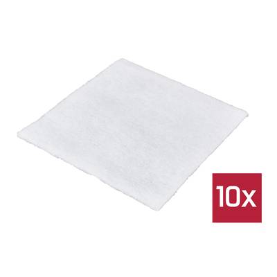 Dix carrés de filtres blancs sur fond blanc, mis en évidence par une boîte rouge portant l'inscription '10x'.