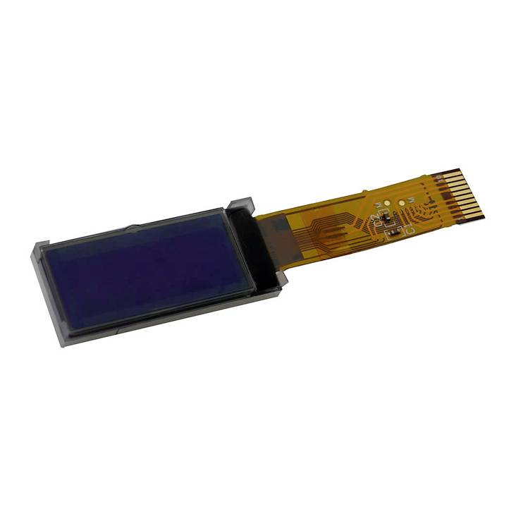 Display Elektronik Écran LCD blanc 128 x 48 Pixel (l x H x P) 40.00 x 17.15 x 5.50 mm DEM128048ASBH-PWN