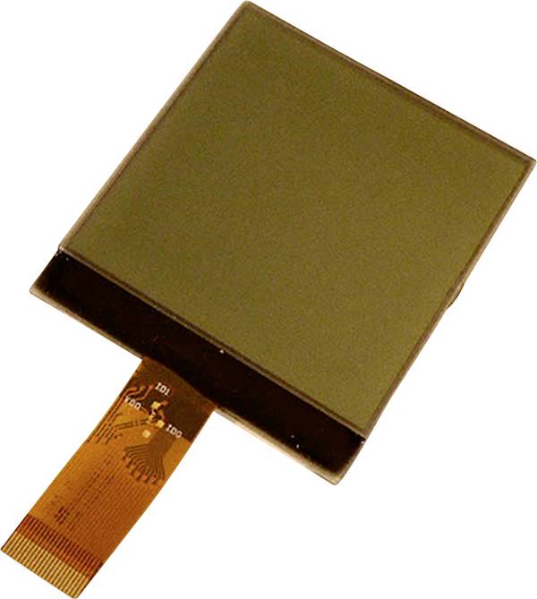 Display Elektronik Écran LCD   blanc 128 x 128 Pixel (l x H x P) 48.00 x 52.80 x 4.4 mm DEM128128CFGH-PW