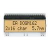 Display Elektronik Écran LCD noir (l x H x P) 55 x 28 x 2.0 mm