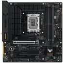 Asus TUF GAMING B760M-BTF WIFI D4 Carte mère Socket (PC) Intel® 1700 Facteur de forme (détails) Micro-ATX Chipset de la