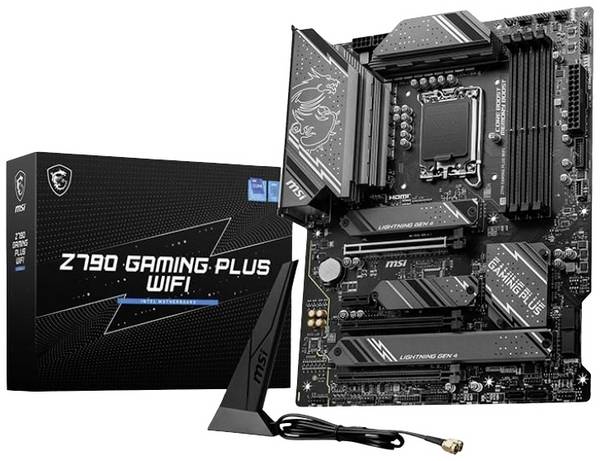 MSI Z790 Gaming Plus Wifi Carte mère Socket (PC) Intel® 1700 Facteur de forme (détails) ATX Chipset de la carte mère Intel® Z790