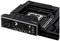Carte mère d'ordinateur avec plusieurs ports, dont HDMI, USB et entrées audio. Position centrale du processeur visible, un produit ASUS.