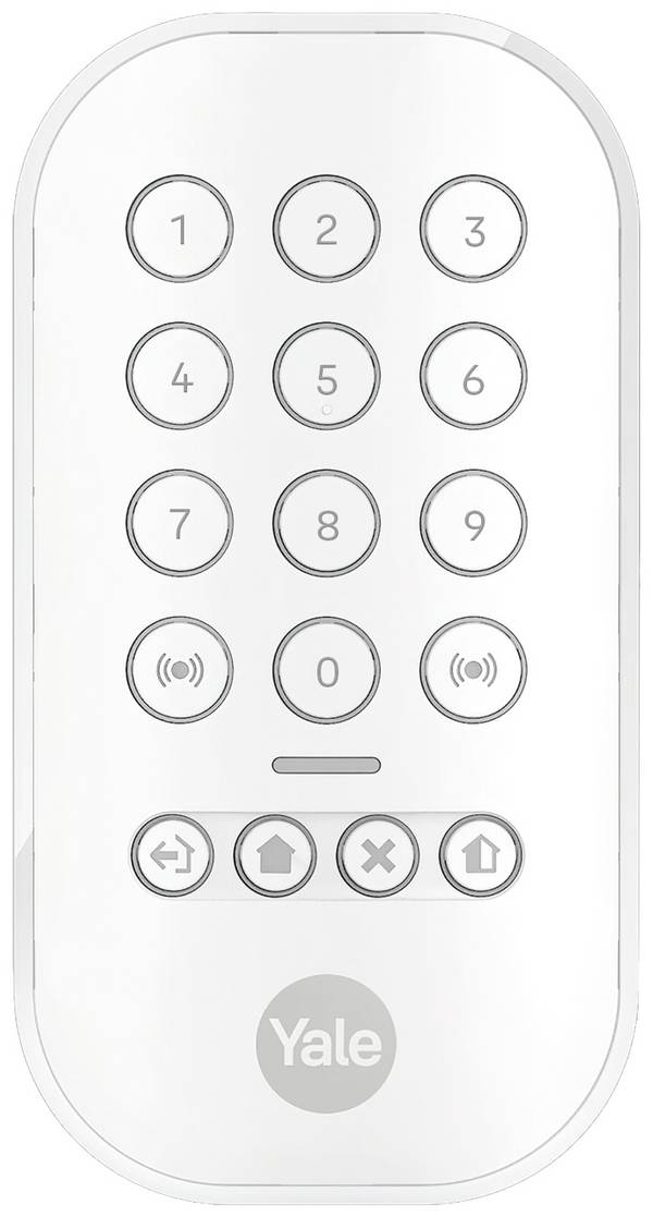 YALE  AL-KP-1A-W Accessoire pour système d'alarme sans fil Clavier à code sans fil