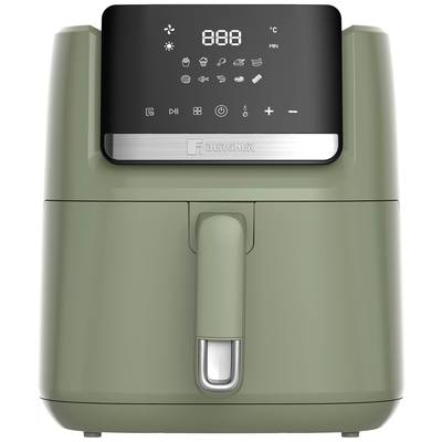 Bergner  Friteuse à air chaud 1600 W revêtement anti-adhésif, protection contre la surchauffe, avec écran, fonction minu