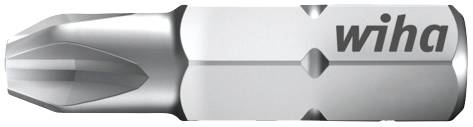 Wiha 70112325 Profess.-Bit PH3 Länge 25mm 1/4" DIN3126 ISO1173 Form E6,3 Embout cruciforme Propulseur: 1/4" (6.3 mm) Sor