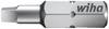 Embout carré Taille (tournevis): 1 Wiha 06634 Longueur: 25 mm C 6.3 Acier Chrome-Vanadium 1 pc(s)