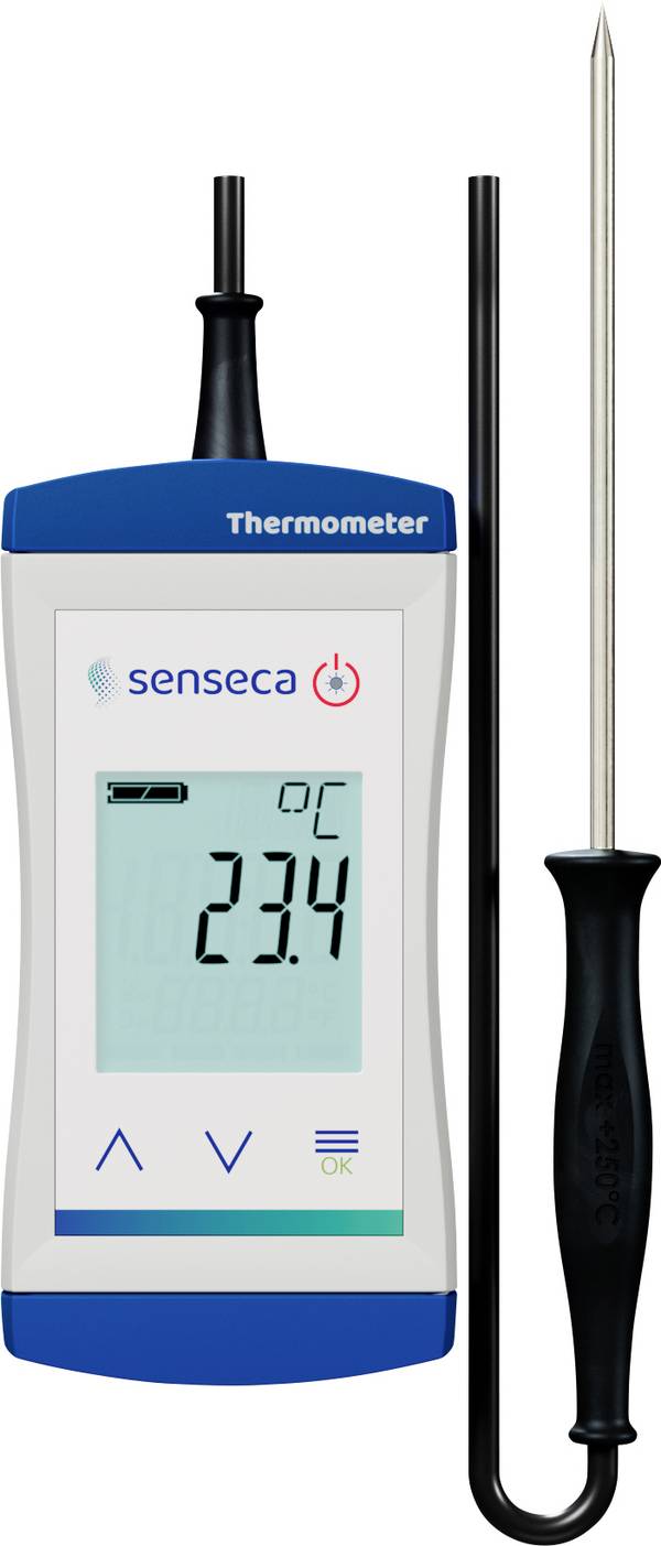 Senseca ECO 121-I3 Thermomètre d'alarme  -70 - +250 °C sonde Pt1000