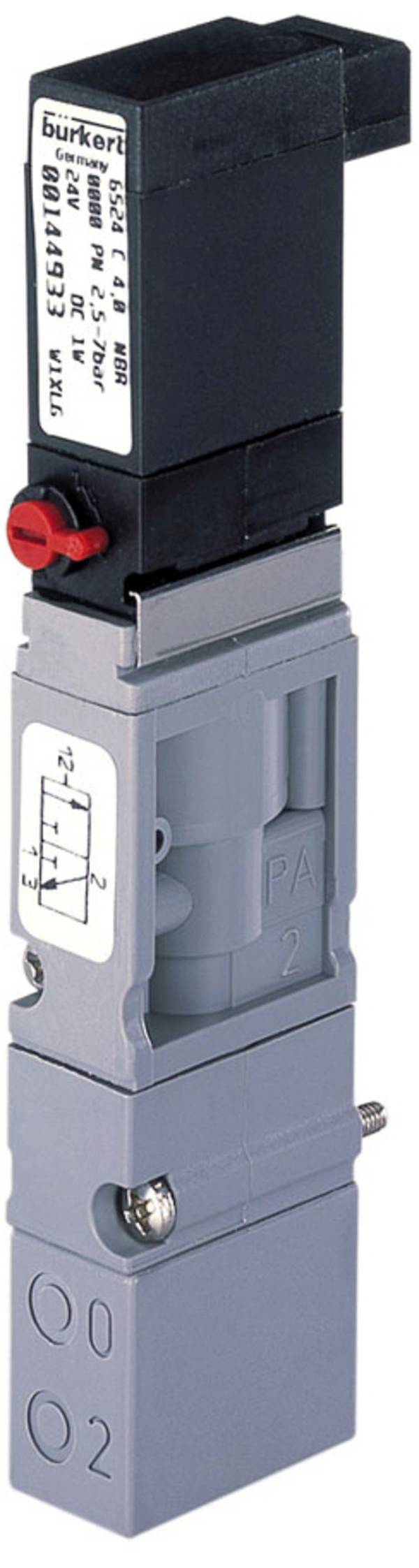 Bürkert Vanne pneumatique 6524 186260 10 bar (max) 1 pc(s)