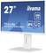 Un moniteur iiyama de 27 pouces, modèle ProLite XUB2792HSU, avec une fréquence de 100 Hz et technologie IPS, sur un support réglable blanc.