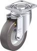 Blickle 884392 LH-ALST 125K-1-AS Roulette pivotante en tôle d'acier Diamètre de la roue: 125 mm Capacité de charge (max.): 370 kg 1 pc(s)