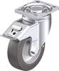 Blickle 896756 LH-ALST 125K-1-FI-AS Roulette pivotante en tôle d'acier Diamètre de la roue: 125 mm Capacité de charge (max.): 370 kg 1 pc(s)