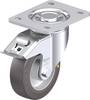 Blickle 905954 LH-ALST 125K-3-FI-AS Roulette pivotante en tôle d'acier Diamètre de la roue: 125 mm Capacité de charge (max.): 370 kg 1 pc(s)