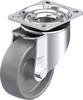 Blickle 618140 LK-PO 100G-1-ELS Roulette pivotante en tôle d'acier Diamètre de la roue: 100 mm Capacité de charge (max.): 280 kg 1 pc(s)
